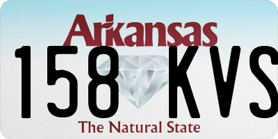 AR license plate 158KVS