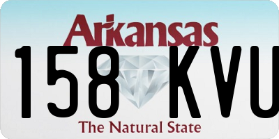 AR license plate 158KVU
