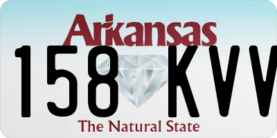 AR license plate 158KVV