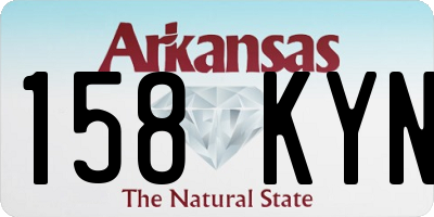 AR license plate 158KYN
