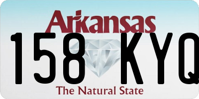 AR license plate 158KYQ