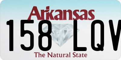 AR license plate 158LQV