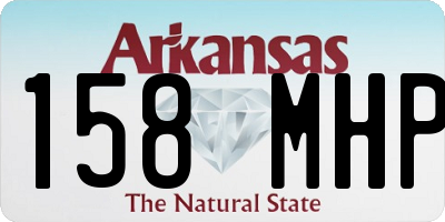 AR license plate 158MHP