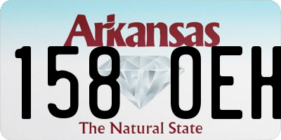 AR license plate 158OEH