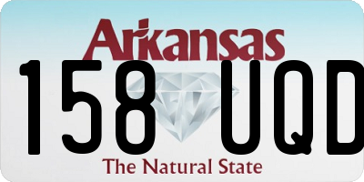 AR license plate 158UQD