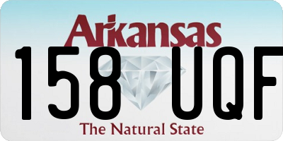 AR license plate 158UQF