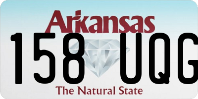 AR license plate 158UQG