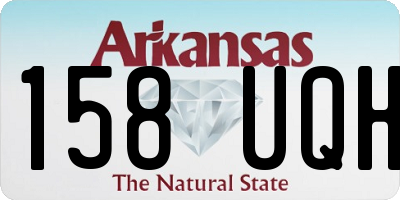 AR license plate 158UQH
