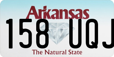 AR license plate 158UQJ