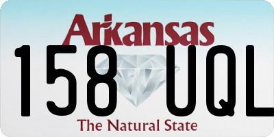 AR license plate 158UQL