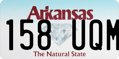 AR license plate 158UQM