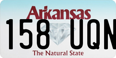 AR license plate 158UQN