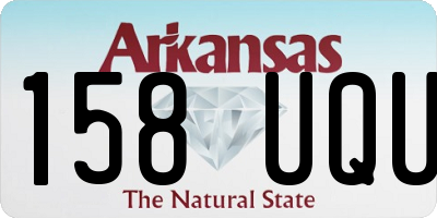 AR license plate 158UQU