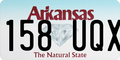 AR license plate 158UQX