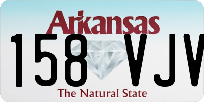AR license plate 158VJV