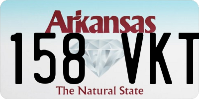 AR license plate 158VKT