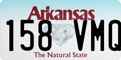 AR license plate 158VMQ