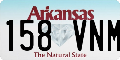 AR license plate 158VNM
