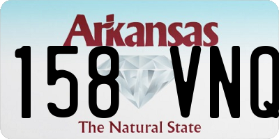 AR license plate 158VNQ