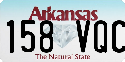 AR license plate 158VQC