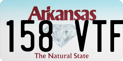 AR license plate 158VTF