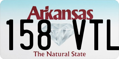 AR license plate 158VTL