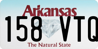 AR license plate 158VTQ