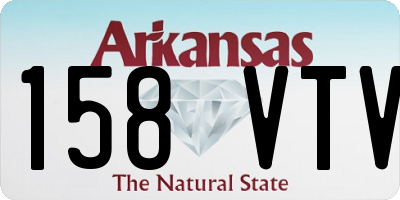 AR license plate 158VTV