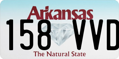 AR license plate 158VVD
