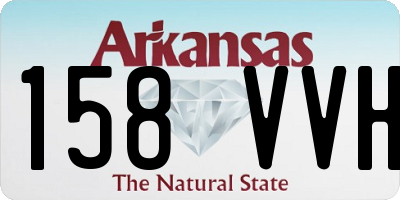 AR license plate 158VVH