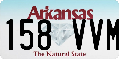 AR license plate 158VVM