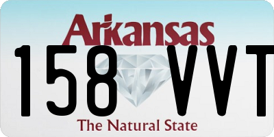AR license plate 158VVT