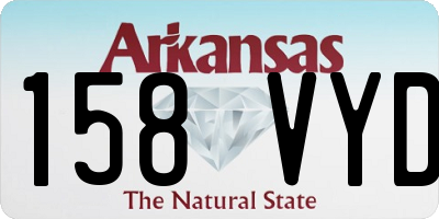 AR license plate 158VYD