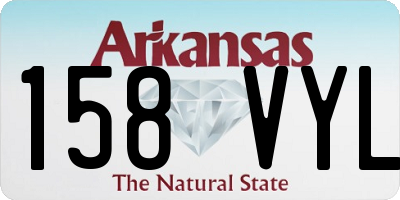 AR license plate 158VYL