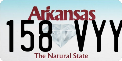 AR license plate 158VYY