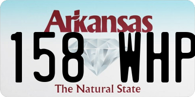 AR license plate 158WHP