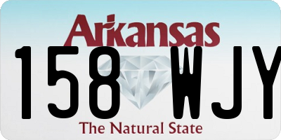AR license plate 158WJY