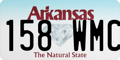 AR license plate 158WMC