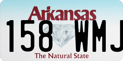 AR license plate 158WMJ