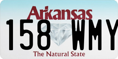 AR license plate 158WMY
