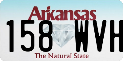 AR license plate 158WVH