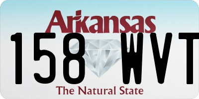 AR license plate 158WVT