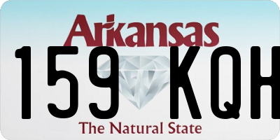 AR license plate 159KQH