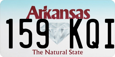 AR license plate 159KQI