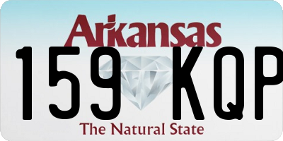AR license plate 159KQP