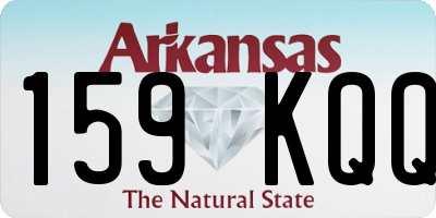 AR license plate 159KQQ