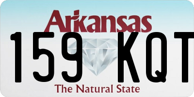 AR license plate 159KQT