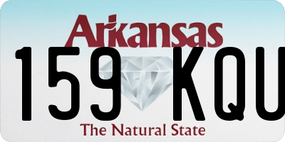 AR license plate 159KQU