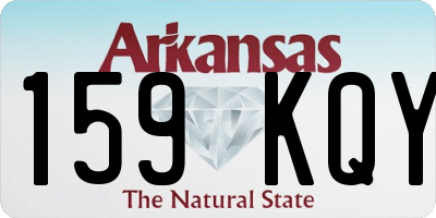 AR license plate 159KQY