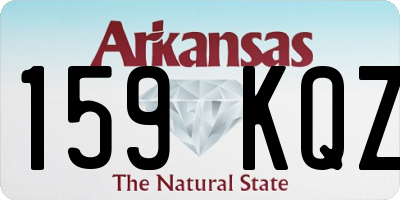 AR license plate 159KQZ